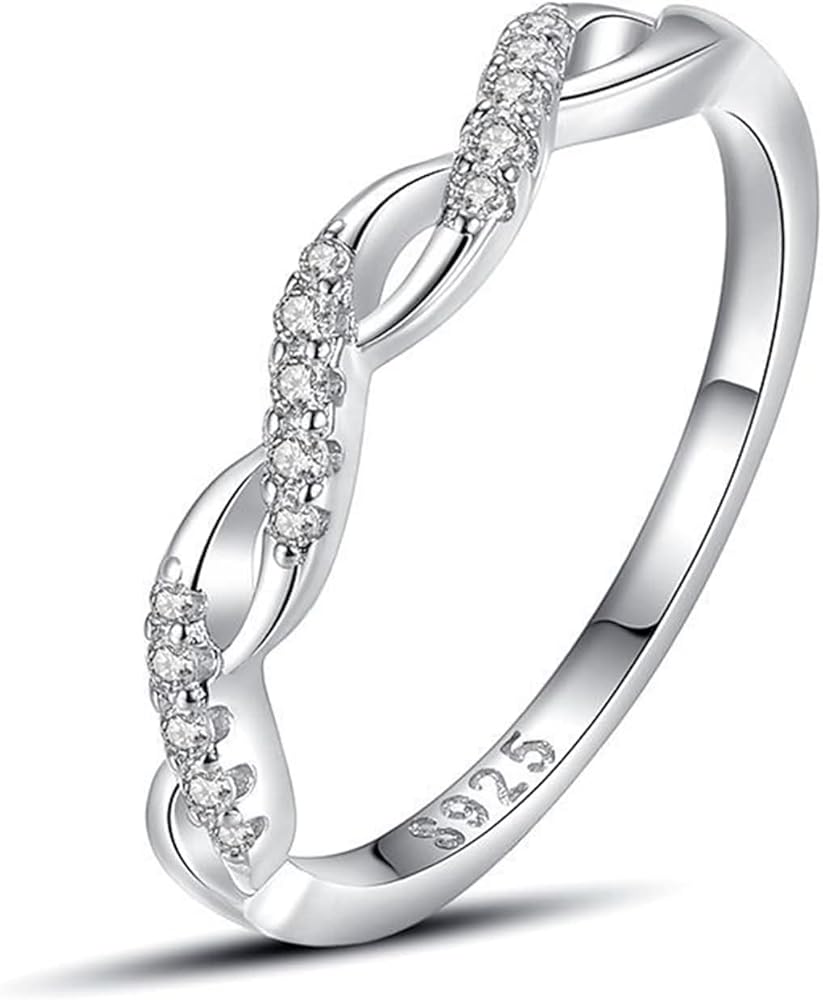 Dreamboat Anillo De Plata De Ley 925 Con Circonita Cúbica Ajustable Y Extensible Para Mujer, Diseño De Luna Y árbol De La Vida, Anillos De Dedo Para Boda, Cumpleaños, Joyería Para
