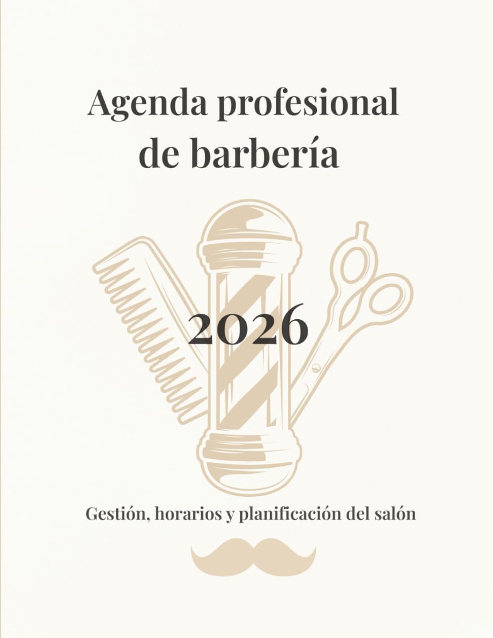 Agenda Profesional de barbería 2026: Gestión, horarios y planificación del salón