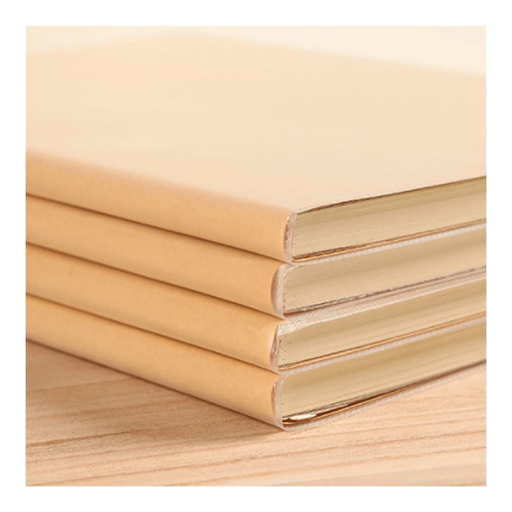 Carnets et journaux Journal, B5 Solid Color Coverbook Complet épaissi treet Diary Diary Company Convient à la Planification et au Meilleur Choix de Cadeau étudiant en Commerce (Taille : 4 Pack)
