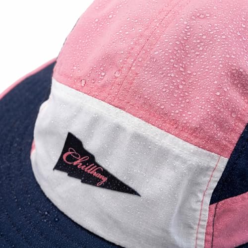 Image of Color-Blocked Fisherman Style Sun Hat for Outdoor Camping, Surfing & Vacations - Wide Brim, UV Protective, Anti-Slip