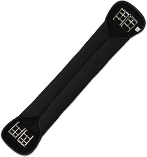 Cincha De Doma | Talla: 65 cm | Color: Negro | Equipamiento para el caballo | Producto de Guarnicionería | Tradición artesana | Los Nietos