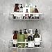 KESOL Corner Shower Caddy Shower Shelf Bathroom Organizer, Adhesives or Screws, SUS304 Stainless Steel Rust Proof Water Proof, 2 Pack Large