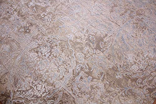 ETFA - Moderner Orientteppich Agra Luxury - Beige/Silber - 367x273 cm - LAGERVERKAUF – Bild 7