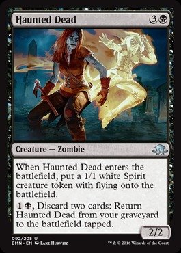 Magic The Gathering - Haunted Dead (092/205) - Eldritch Moon