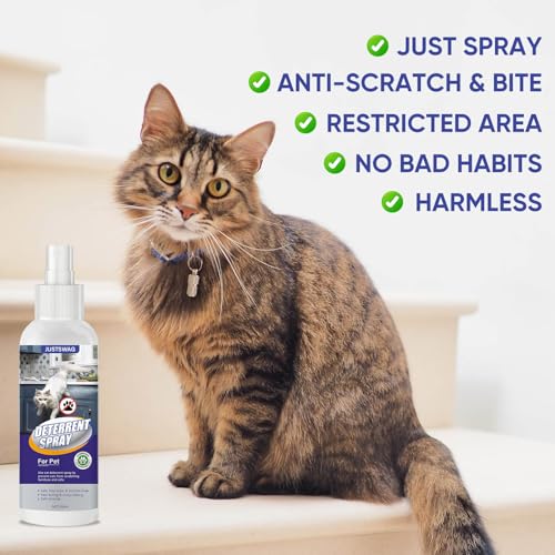 Justswag Cat Spray Deterrent, Effective Anti-Scratching Spray For Pet Behavior Training thumb #1