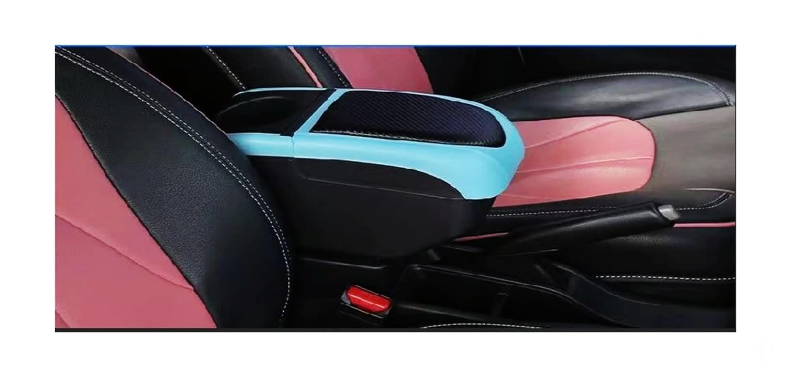 GTDTKGANAK Storage Box For Toyota For Yaris For Hybrid 2015-2022 Center Console Armrest Storage For Box with USB(2)