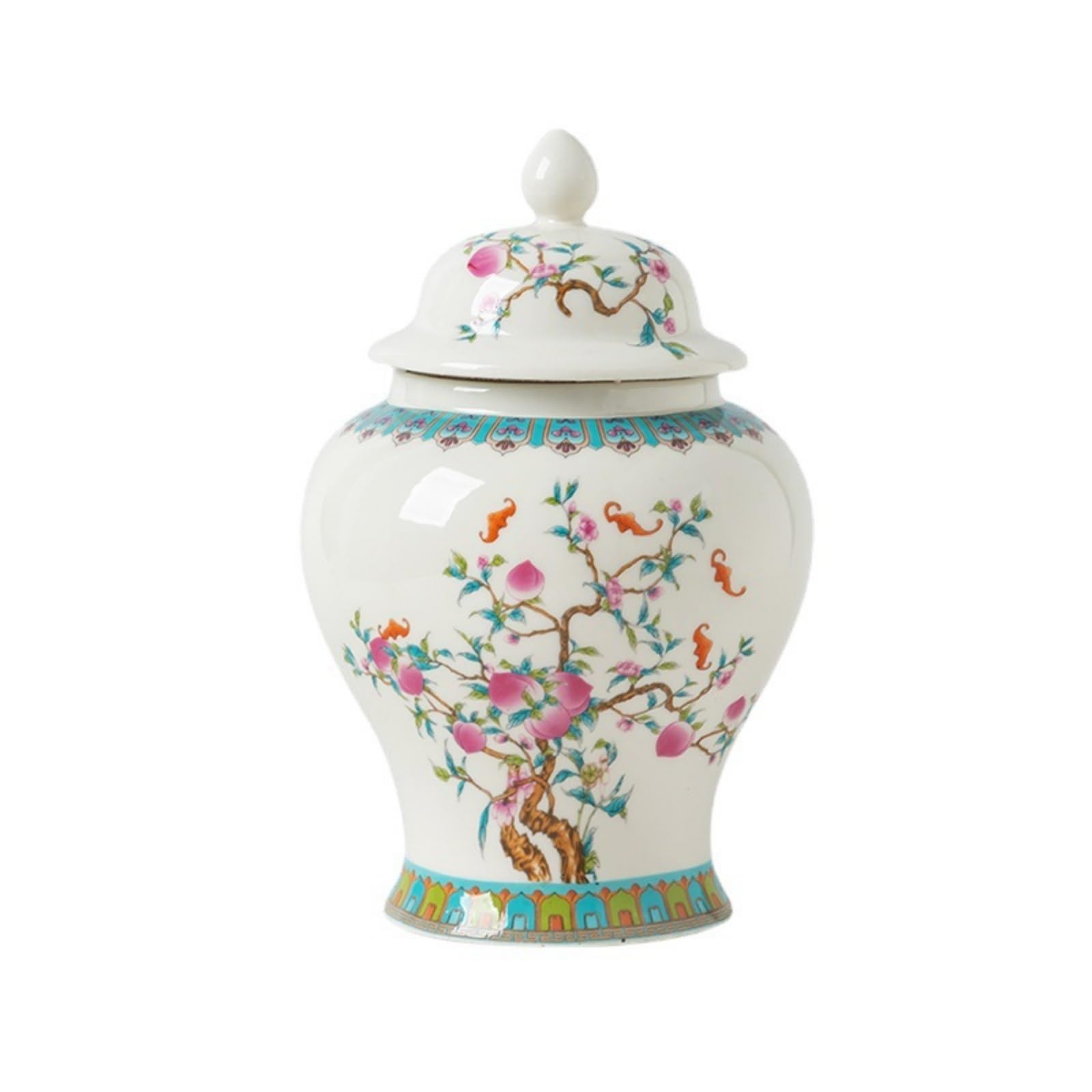 FZYOZZDPASL Ceramic Tea Canister Simple and Creative Business Tea Can for Coffee, Spices