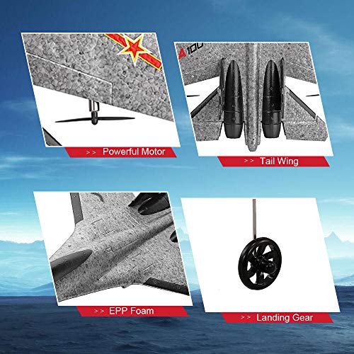 Goolsky Wltoys Xk A100 2.4G 340Mm 3Ch Rc Airplane Fixed Wing Plane Aircraft Outdoor Toys #TOP6