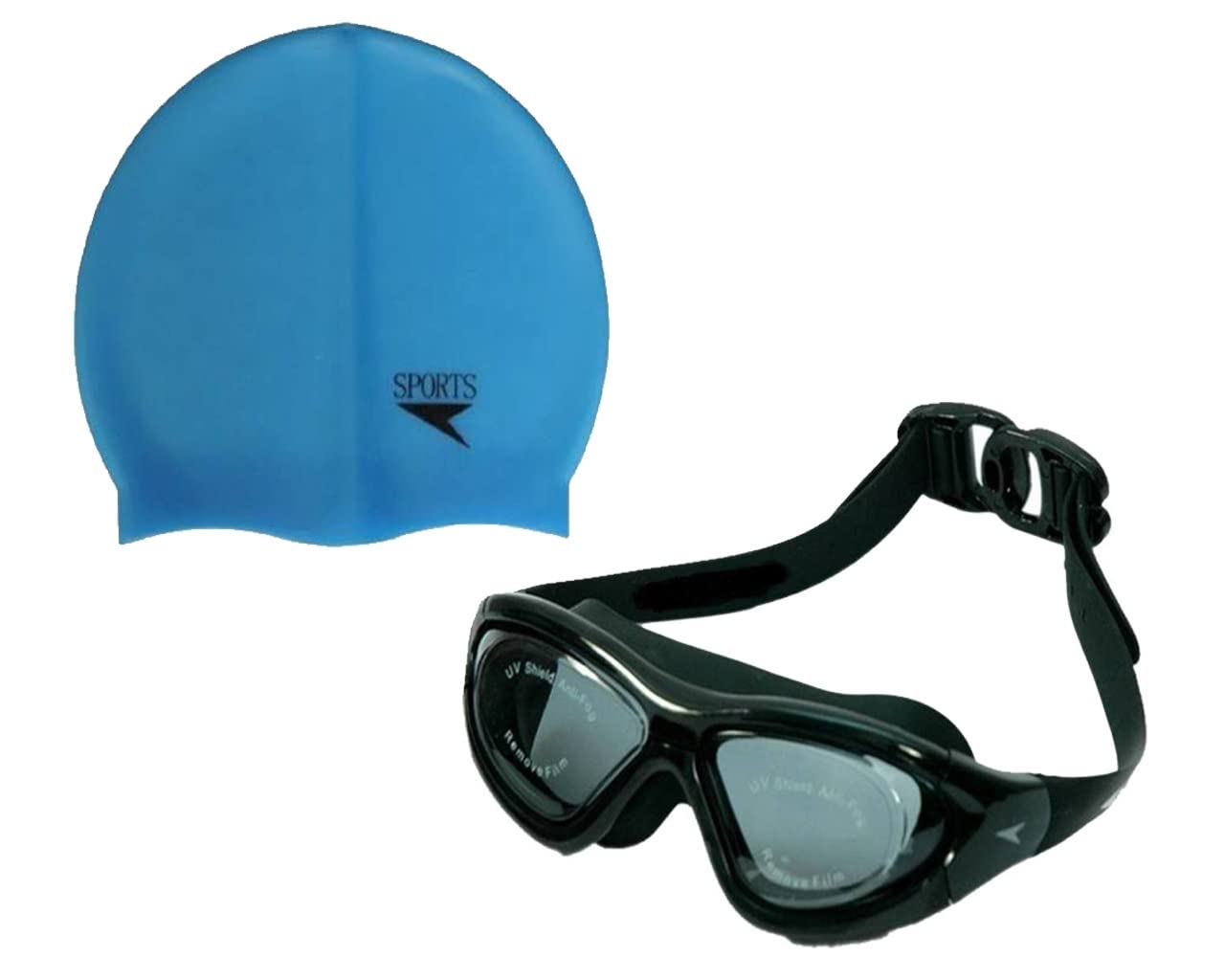 AXG New Goal Dive Swimming Goggles & Cap Swimming Kit (B0B3TMHH6V) Amazon Price History, Amazon Price Tracker