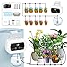YAHAMOO Bewässerungssystem Automatische Bewässerung Zimmerpflanzen, 300 Automatische Bewässerung Modi Tröpfchenbewässerung System für Indoor, Garten, Balkon Pflanzen, für bis zu 10 Topfpflanzen Garten günstig Kaufen-YAHAMOO Bewässerungssystem Automatische Bewässerung Zimmerpflanzen, 300 Automatische Bewässerung Modi Tröpfchenbewässerung System für Indoor, Garten, Balkon Pflanzen, für bis zu 10 Topfpflanzen