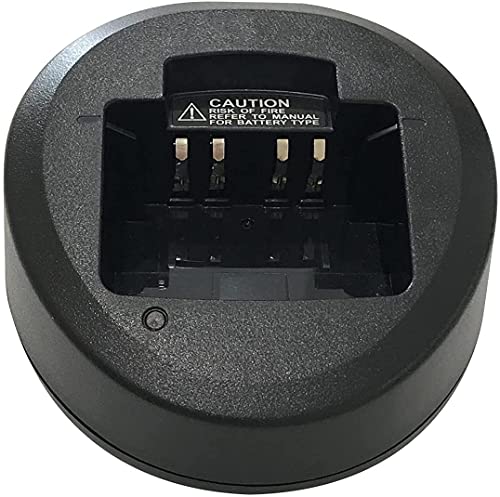 Amasu CD-58 Rapid Charger Base Compatible with VX-231 VX-351 VX-354 VX-450 VX459 VX-451 VX-454 EVX-531 EVX-534 EVX-539 FNB-V130Li FNB-V133Li FNB-V134Li Without Cord