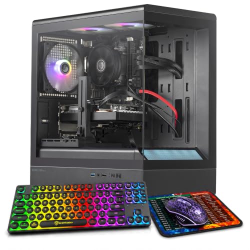 Image of Prebuilt Gaming PC Desktop,Intel Core i7 Business Office Tower Computers PC | GTX1050Ti 4G Graphics Card, 16GB RAM and 512GB SSD, WiFi, Win11, Suitable for Study,transaction,Entertainment,Gaming, etc.