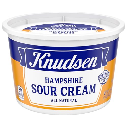 Knudsen 100% Natural Sour Cream, 16 oz Tub