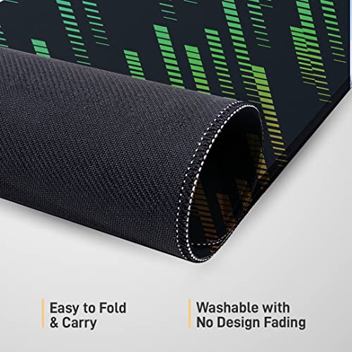 Image of AirCase Gizga Essentials (35Cm X 25Cm Extended Gaming Mouse Pad, Computer Mouse Pad with Smooth Mouse Control, Mercerized Surface, Antifray Stitched Embroidery Edges, Anti-Slip Rubber Base