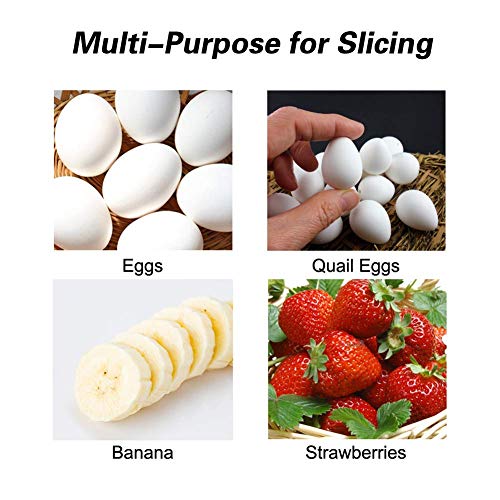 Snowyee Egg Slicer, for Hard Boiled Eggs Cutter Kitchen Gadgets with Stainless Steel Sharp Wire (1 Piece) - Thumbnail 2