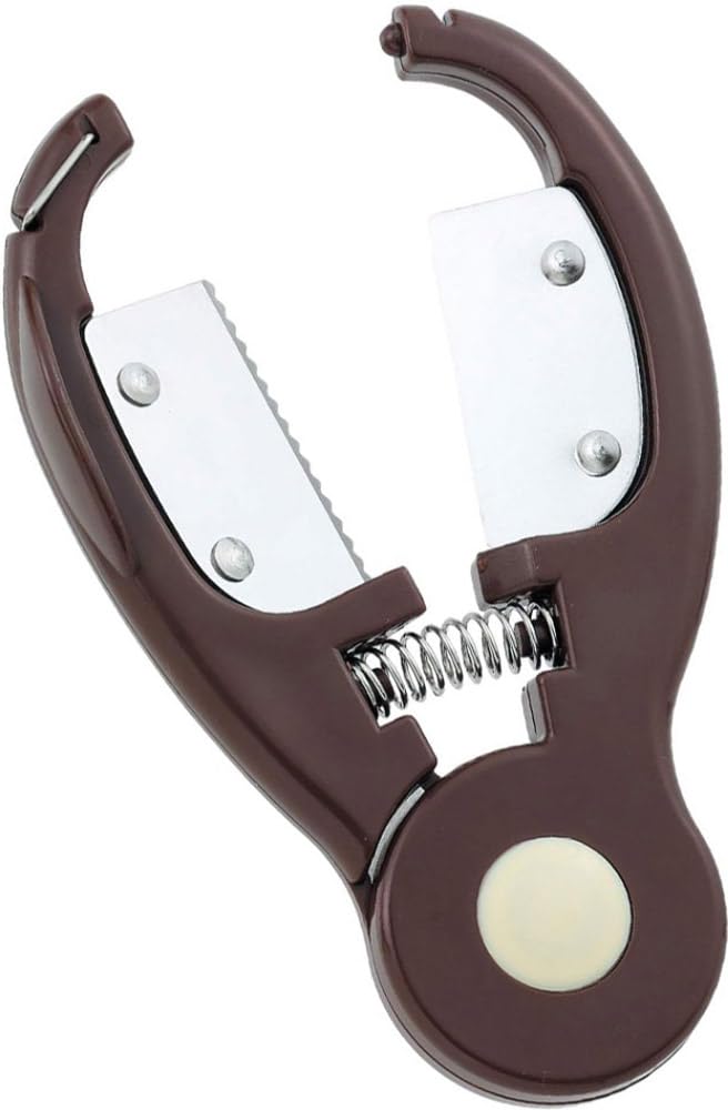 Shimomura Chestnut Peeler Stainless Steel Lock Function Made in Japan Tsubame