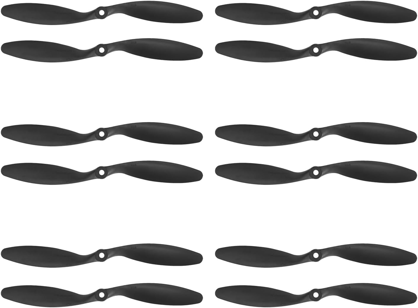 skrnrhrery 8060 8x6 Props Propellers Accessories for RC Airplane Quadcopter is Used for 3.17-axis Diameter XDD Motor 12PCS RC Airplane Propeller.