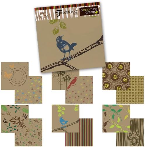 Becoming Green 12" x 12" Scrapbook Paper Pack (BGKIT)
