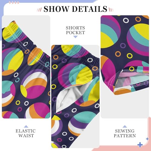 ZZXXB Volleyball Boys Long Pants Soft Trousers Elastic Waist Kids Lounge Bottoms with Pockets S-XL4