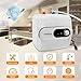 KENUOS 4 Gallon Water Heater Under Sink Instant Hot Water Heaters 1500W 110V 120V Under Counter Mini Tank Water Heater with Safety Vavle 1/2