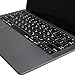 Kuzy - Hebrew Keyboard Cover for MacBook Pro with Touch Bar 13 inch and 15 inch (A2159, A1989, A1990 & A1706, A1707) Release 2019, 2018, 2017, 2016 Silicone Skin - Hebrew/English