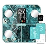 Báscula Grasa Corporal,15 datos corporales con análisis de grasa corporal,...