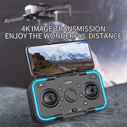 Drones com Câmeras - Drone GPS com Câmera 4K para Adultos - Câmera Drone 4k com retorno automático p