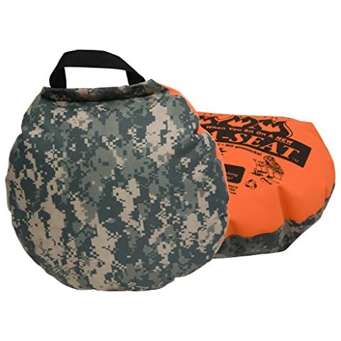 Therm-A-Seat Heat-A-Seat Camouflage/Blaze Orange 17 in Cover