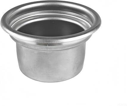 FABULETTA 58mm 4 Cup Stainless Steel Coffee Filter Basket for Bottomless Portafilter, Precision Espresso Tools with Ultrafine Filtration for Home