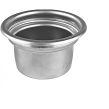 Stainless Steel Coffee Filter Basket 58mm 4 Cup Bottomless Portafilter Insert Precision Espresso Screen Replacement Part Commercial Grade
