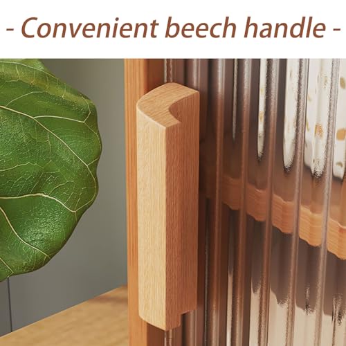 Armoire de rangement en bois jaune pour optimiser les petits espaces - 4