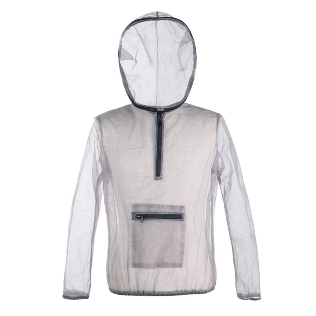 Zanzariera, Tuta antizanzare con cappuccio Rete antizanzare Maglia estiva Protezione dagli insetti Abbigliamento Traspirante Anti-insetti Leggera Protezione per la pesca Campeggio all'ape