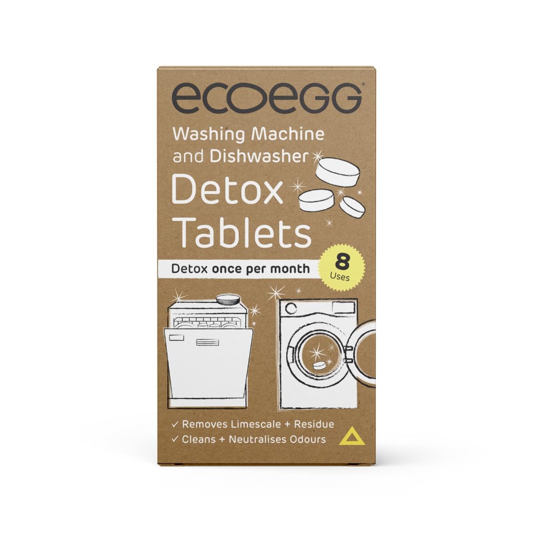 Ecoegg Detox Tablets - Washing Machine & Dishwasher Cleaner