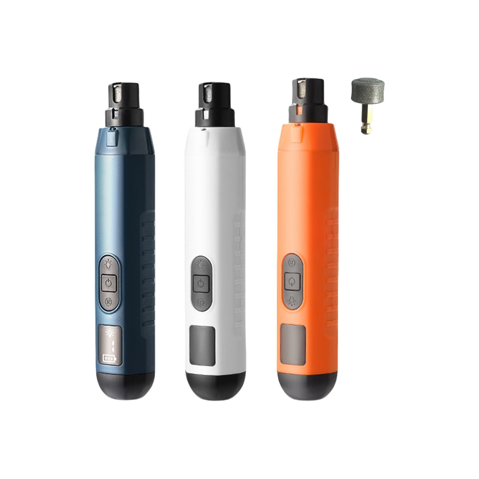 Smerigliatrice per unghie con doppia luce e display LCD per la cura precisa delle unghie rifilatura a casa lima per unghie a basso rumore per animali domestici