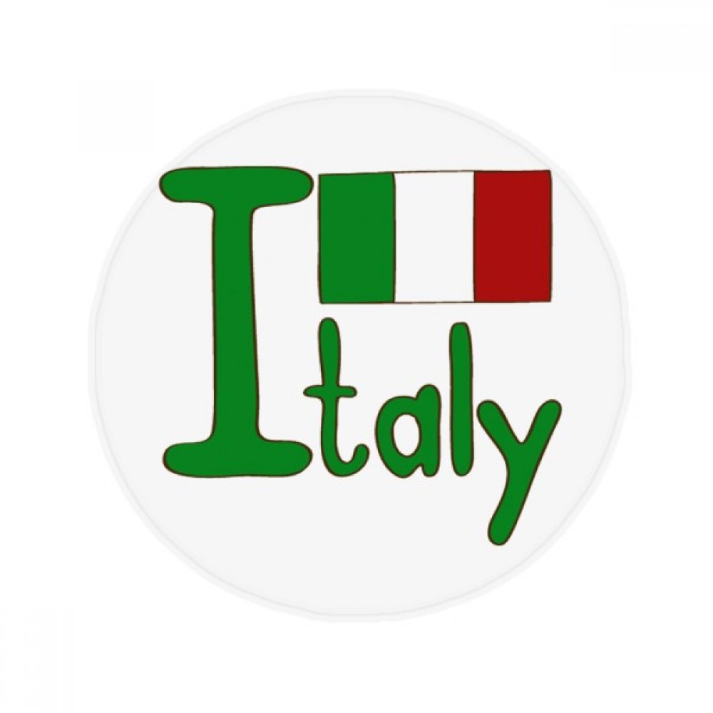 Tapis national Italie 50cm, une idée cadeau originale et multicolore
