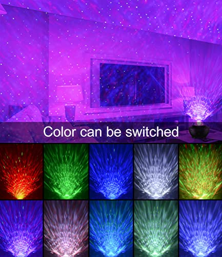 Galaxy Projector Star Projector, Water Wave And Star Effects, App Control, Speaker, Remote Control, Party、Room Decoration Lights For Kids And Adults #TOP2