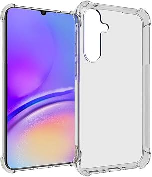 KZY Contact Cover Compatible with Samsung Galaxy A35 Transparent Airbag Antishock Corner Protected Silicone Case