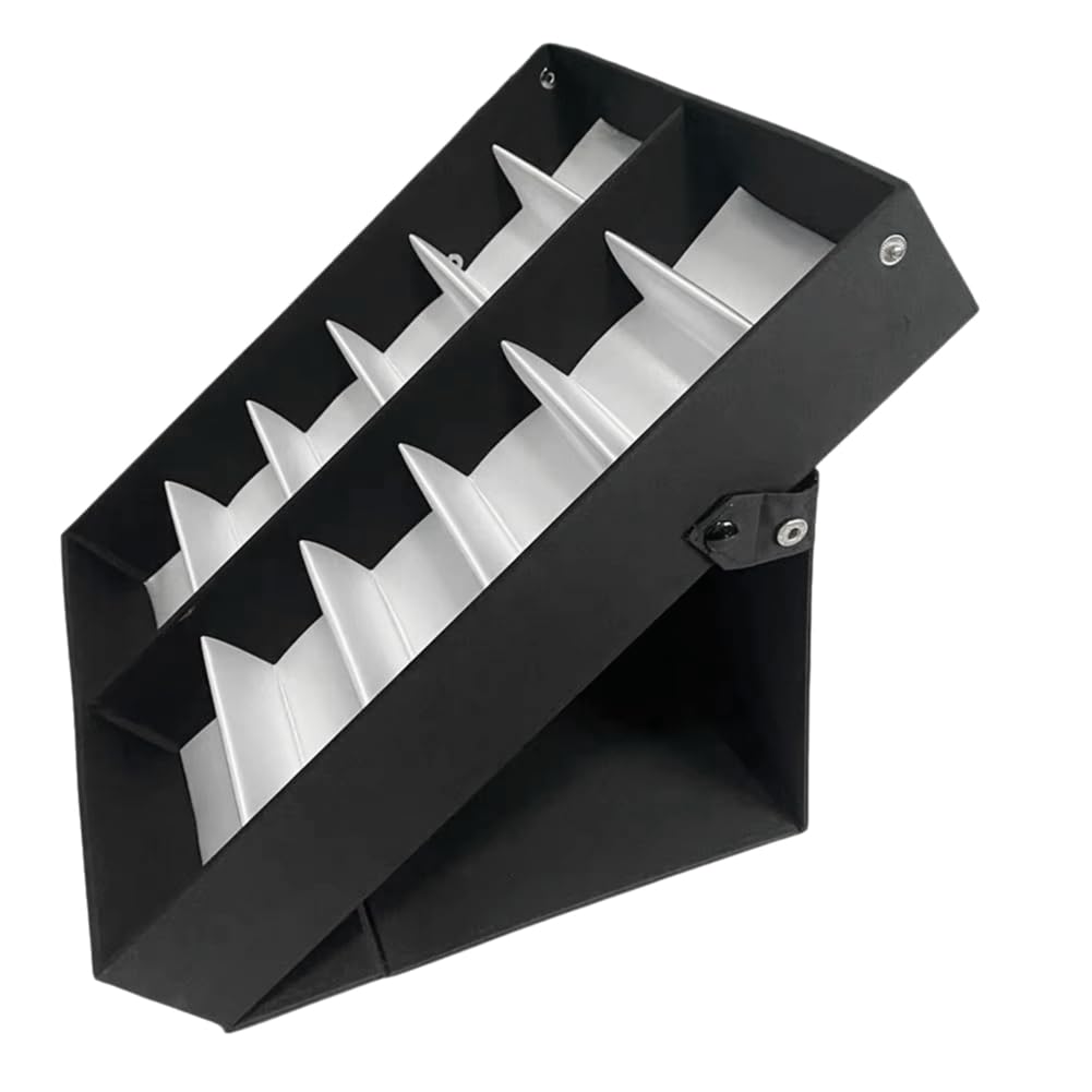 Ziiyoilh 12 Slots Glasses Tray Sunglasses Display Case Eyeglass Organizer Box Eyewear Holder Sunglass Stand Sun Glasses Organizer