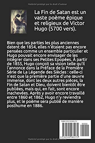 La fin de Satan: Un poème épique et religieux en vers de Victor Hugo (texte intégral) (French Edition)