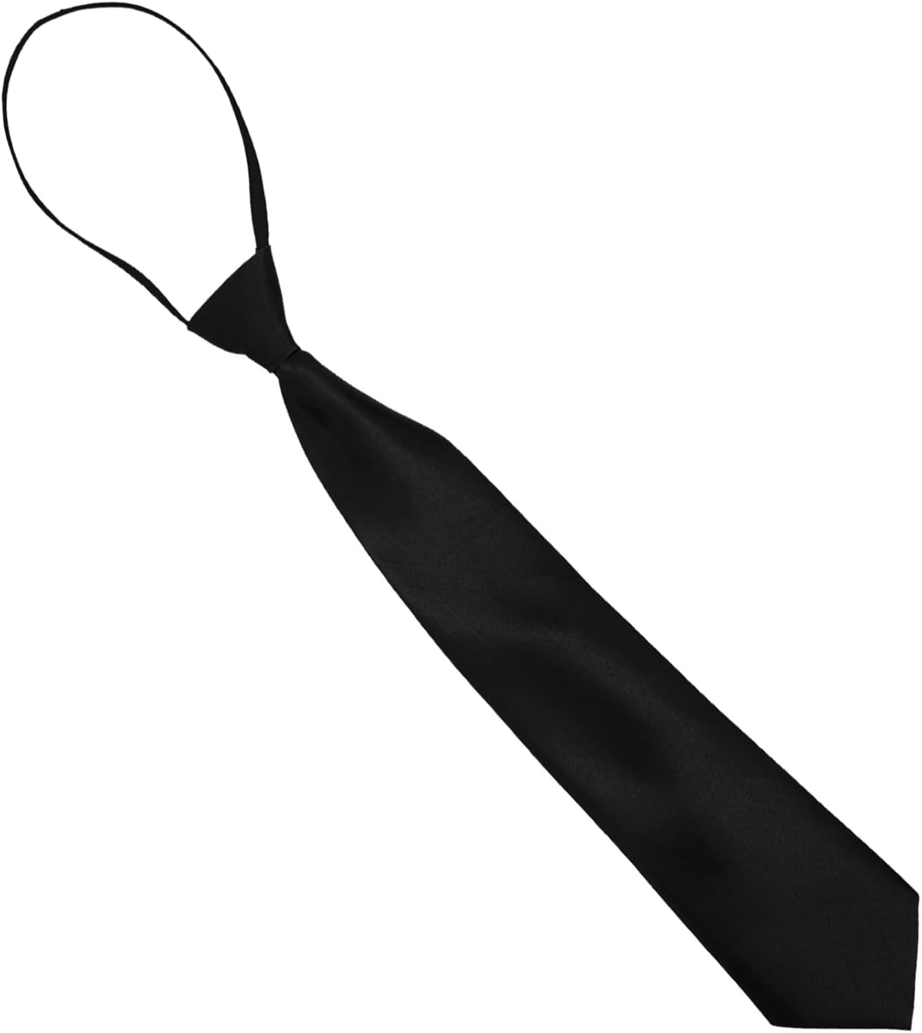 Narrow Tie Solid Neck Tie for Cosplay Party Stage Photo Props Fashion Accessory