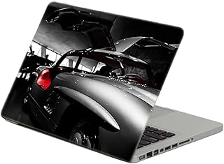 TAT Stains Liquid Texture Printed Laptop Sticker Multicolour-14 inch-6894