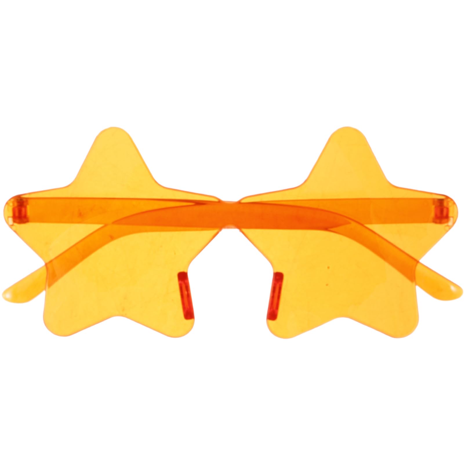 LIFKOME 1 Pair Star Shape Frameless Sunglasses Cosplay Beach Party Glasses Novelty Funny Glasses for Party Eyewear