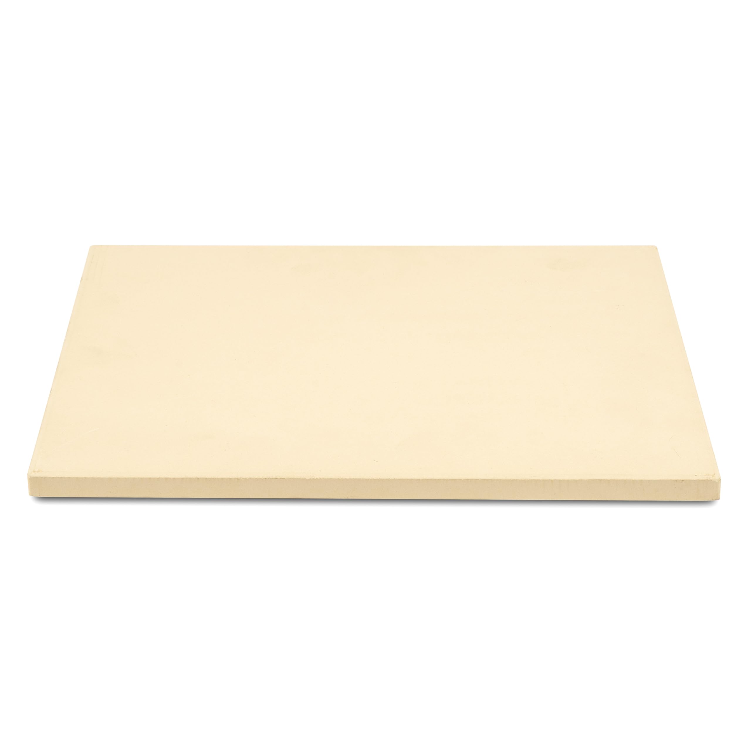 G3 Ferrari G10190 Pietra refrattaria in Cordierite Naturale 38 x 30 cm, fino a 800°C, Utilizzabile in Forno, su Barbecue e Griglie a Gas