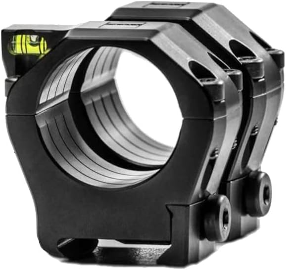 ZEISS Precision Ultralight 1913 Mil-Spec Rifle Scope Mounting Rings with Anti-Cant Bubble Level, Black