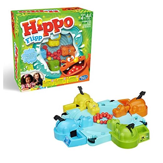 Hasbro Gaming 98936398 Hippo Flipp Juego Infantil