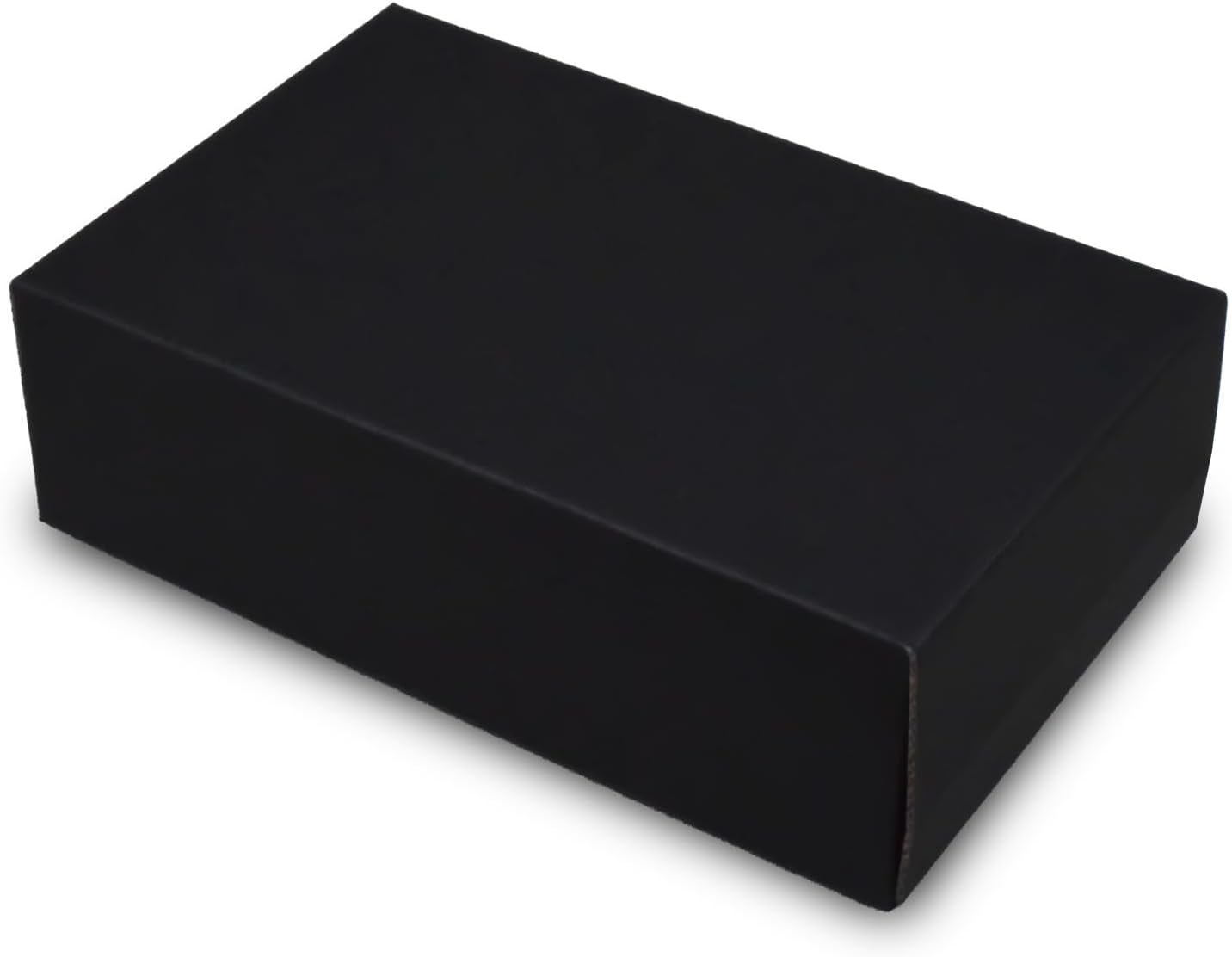 横井パッケージ ダンボール 組立箱 黒 (No.42) 25組セット