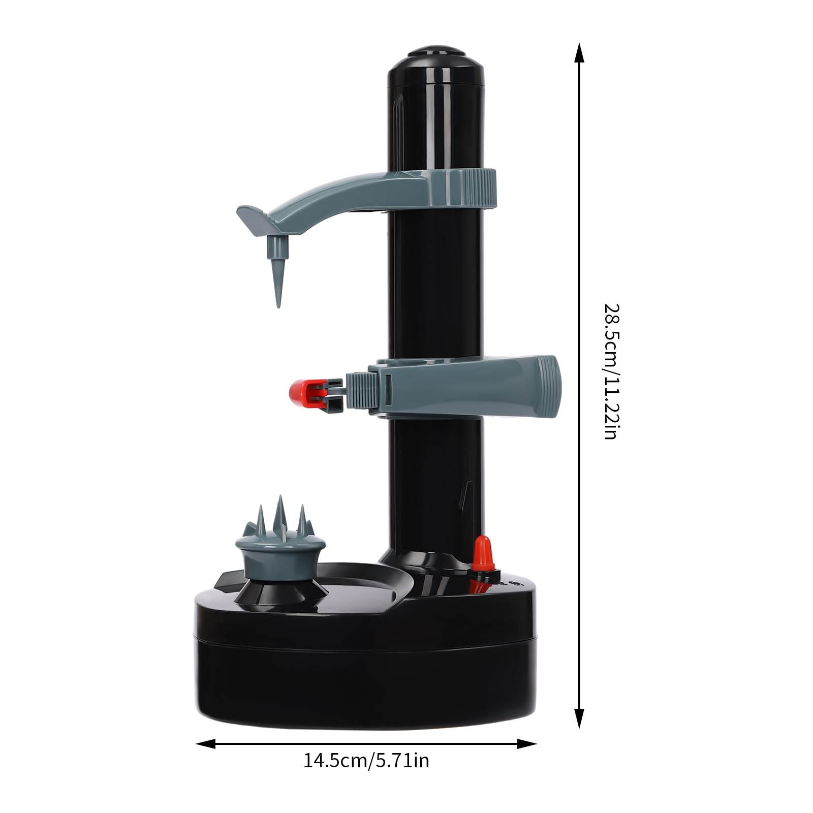 Automatic Electric Peeler,Kitchen Fruite Veg Fast-Peeling Machien Portable Peeler Fruit Orange Pear Veg Potato Pear Peeling Tool