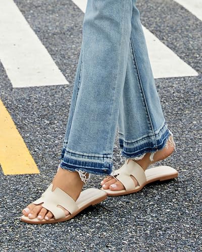 Image of Stratuxx Kaze Women's Open Toe Flat Dress Slide Sandals