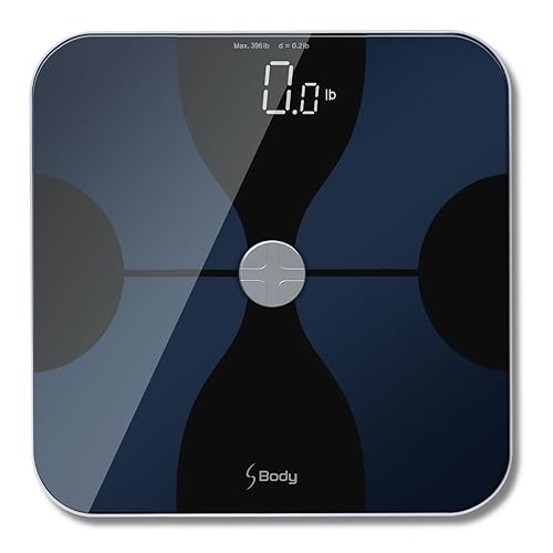 Miniatura 10 de VisionTechShop S Body - Báscula de baño digital ultra ancha de alta precisión de hasta 396 libras/396.8 lbs, pantalla LED grande súper transparente,