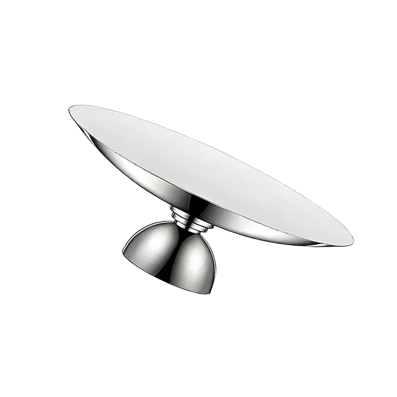 Decorative Fruit Plate, Stainless Steel Pedestal Dessert Tray for Home Table Centerpiece Display and Everyday Serving Dessert Plate Platter Pastry Holder Candy Tea Tray Appetizer Display Countertop